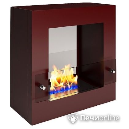 Биокамин ЭкоЛайф Cube Glass black burgundy Арома, c250 в Самаре